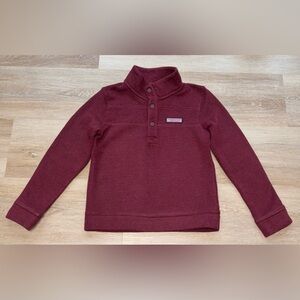 Vineyard Vines Boys Fleece Quarter Snap Pullover